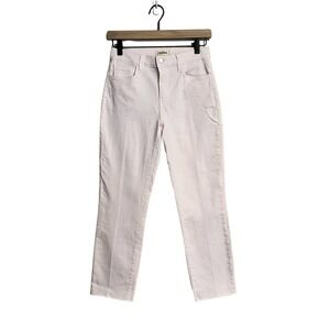NWOT L’AGENCE Sada High Rise Slim Crop in Blossom Sz 25 FLAWS #21